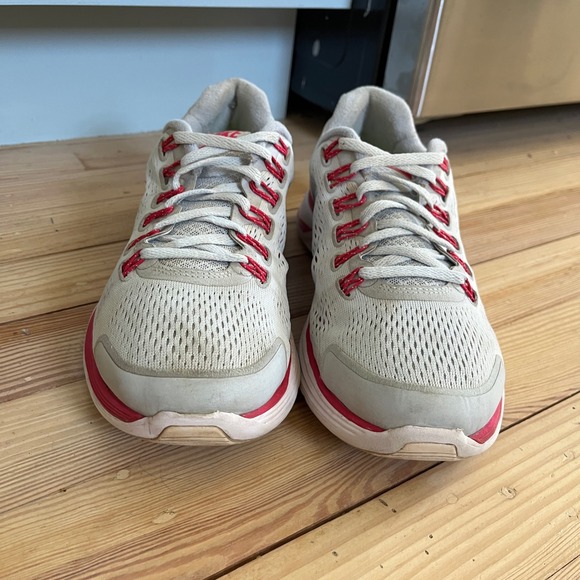 Nike Lunarglide 4 Running Shoes Gray Pink Women's Athletic Sneakers Size 9‎ - Picture 5 of 9